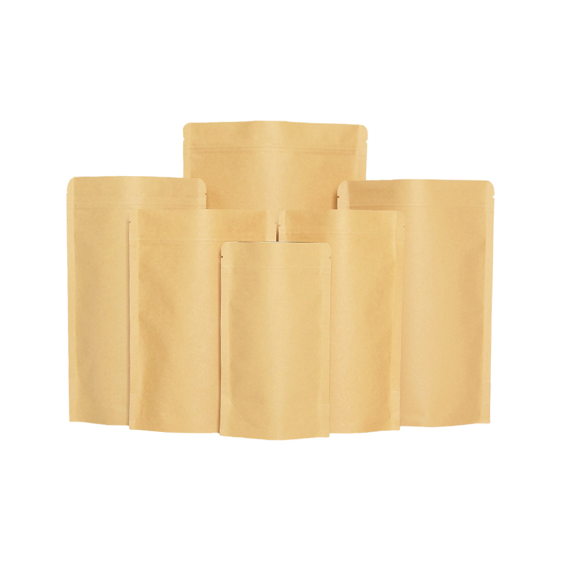 Kraft Paper selvstående emballasjepose