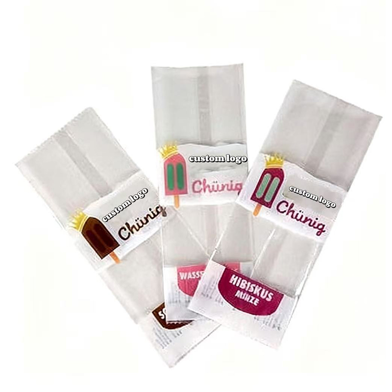 Varmeforsegling Mylar plastposer for iskrem og lollies